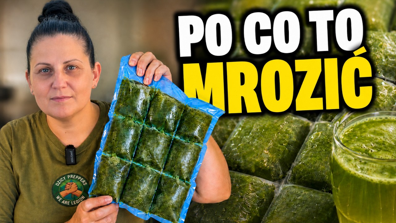 Sok z pokrzywy w kostkach? - Zapas na cały rok