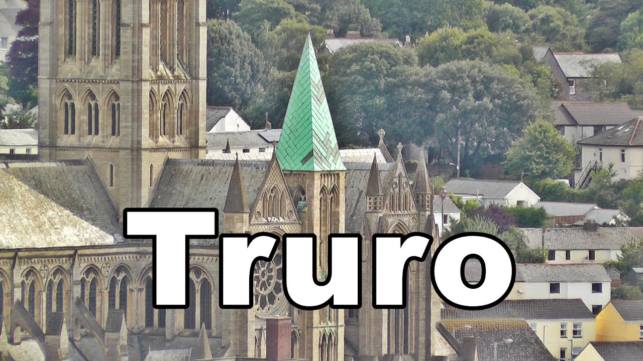 Truro City and Cathedral in Cornwall UK