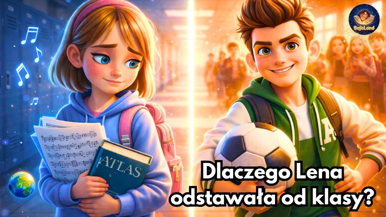 Lena, która odstawała od grupy. Mądra bajka do słuchania o byciu sobą 🎧🌍Audiobook BajaLand