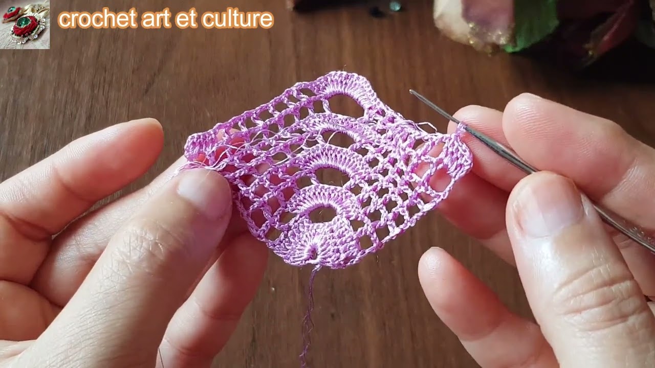 لصاحبات الذوق الرفيع موديل #كروشي للجلابة_المغربية الجزء التاني