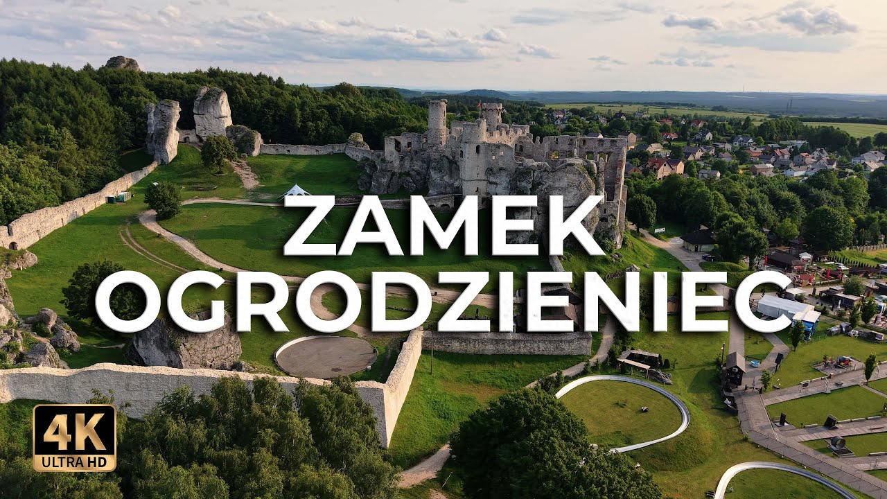 Tu kręcono 'Wiedźmina'! | Zamek Ogrodzieniec i G&oacute;ra Bir&oacute;w z drona | Podzamcze 2025 [4K]