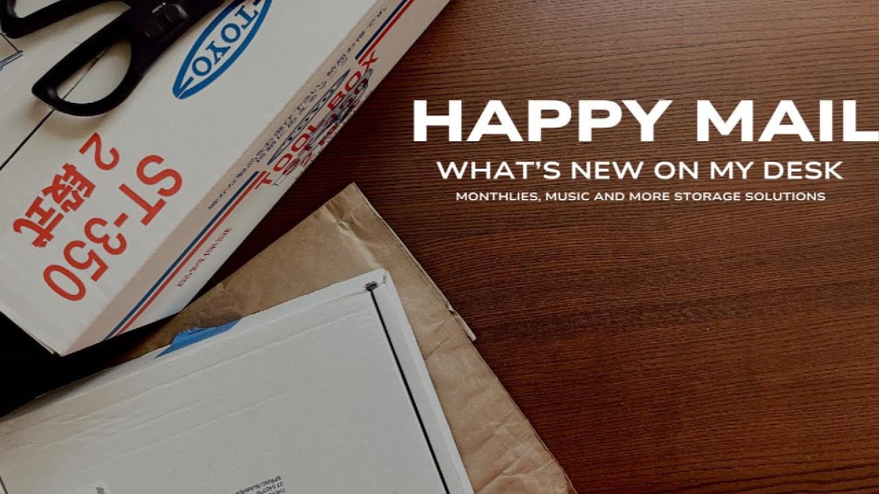 Happy Mail, Toyo Stationery Box and more
