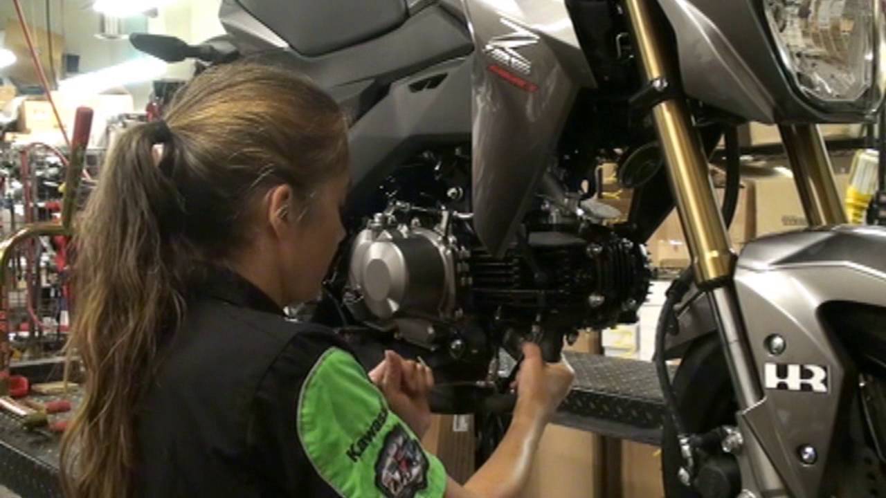 Z125 Pro Brocks Alienhead Full Exhaust - Installation and Sounds Clips  