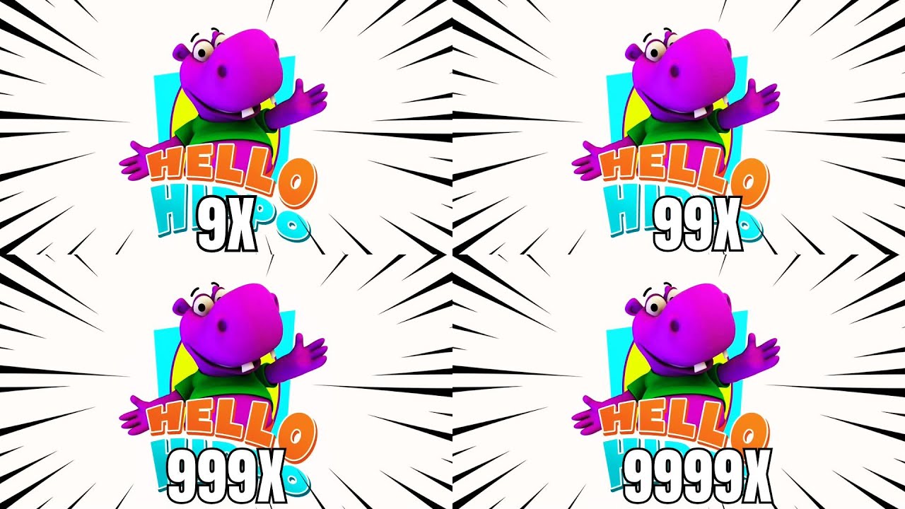 Hello Hippo Intro Logo Effects 999999X Speed By Klasky Csupo 2001 Effects