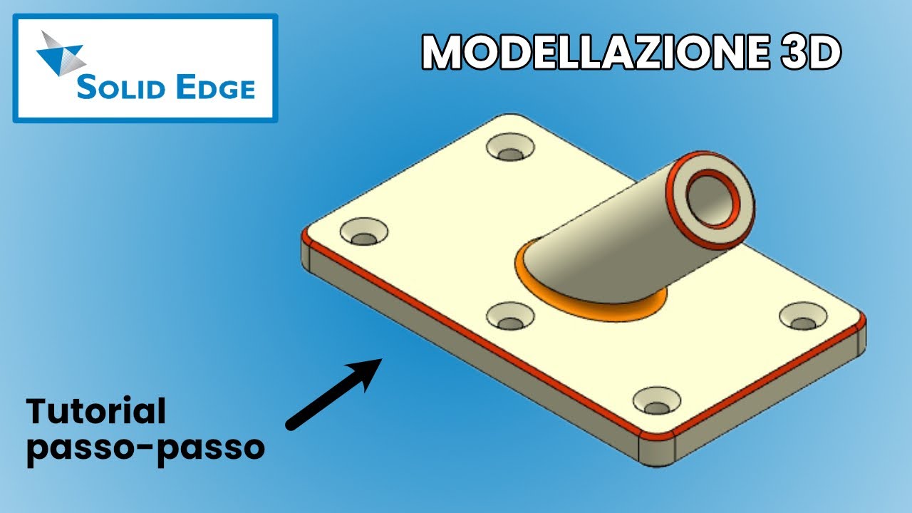 Modellazione meccanica 3D in Solid Edge