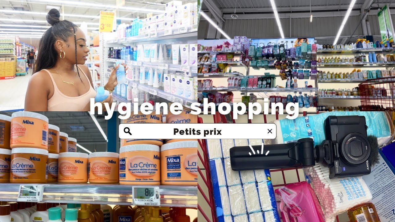 VLOG : courses hygiène à petit prix | COME HYGIENE SHOPPING WITH ME.