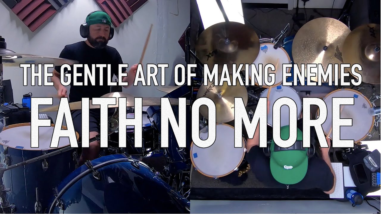 THE GENTLE ART OF MAKING ENEMIES | FAITH NO MORE | DRUM COVER