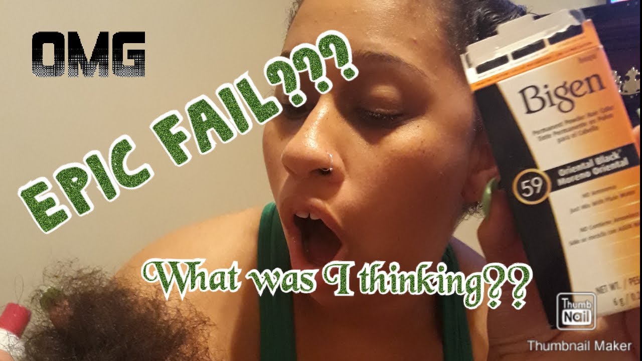 Dying my hair Black using BIGEN #59 | STORY TIME!