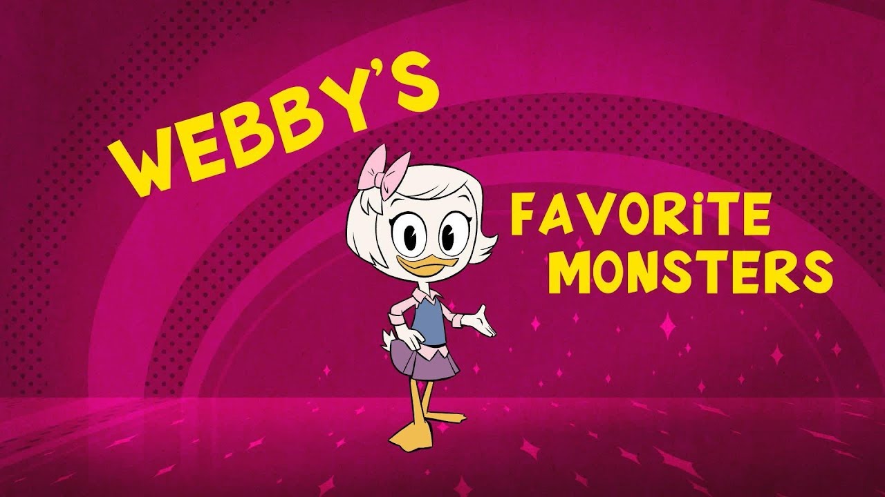 Webby's Top Monsters 👻 | DuckTales | Disney Channel