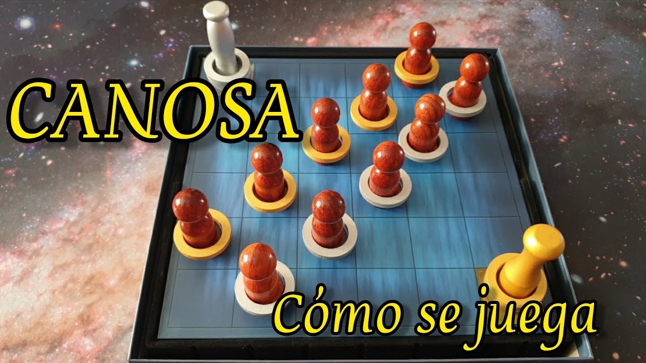 CANOSA - Juego de mesa abstracto - Tutorial y partida