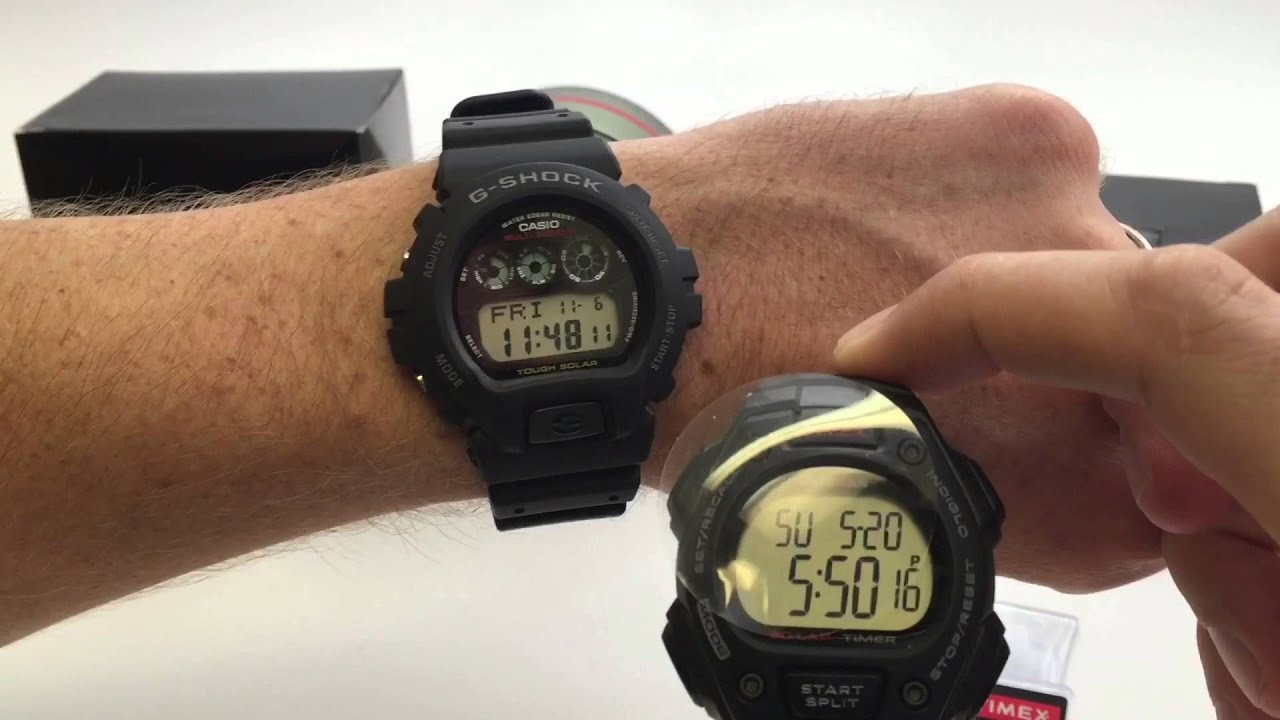 G-Shock Tough Solar GW6900-1 vs Timex Ironman Classic T5K8229J