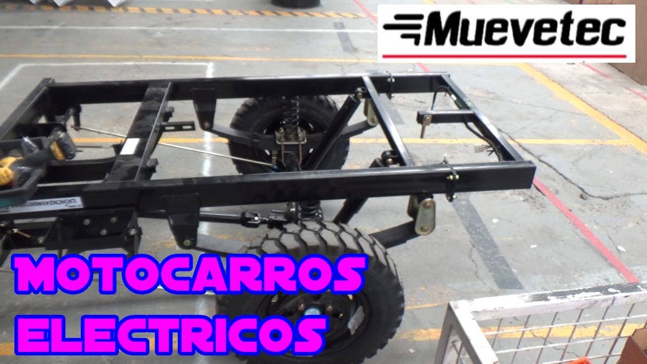 MOTOCARROS ELÉCTRICOS ensamblados en México- Muevetec!!