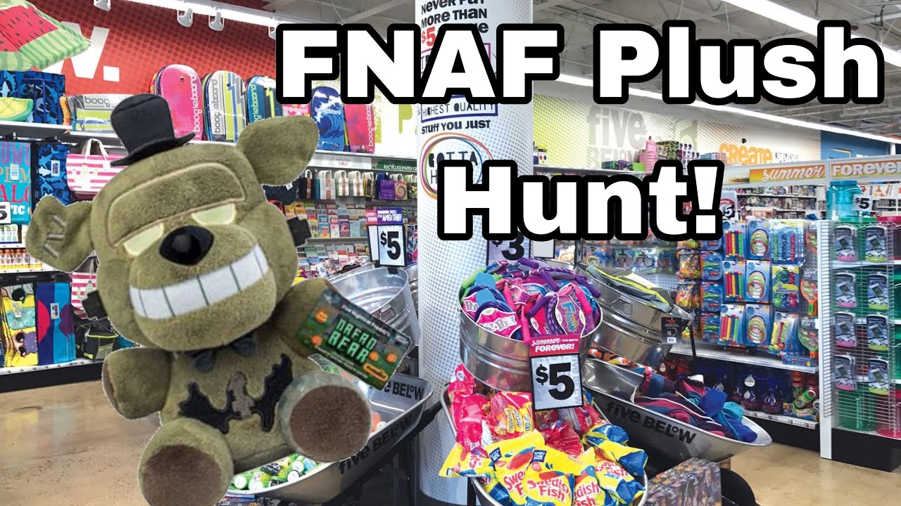 FNAF Plush Hunt At Five Below!