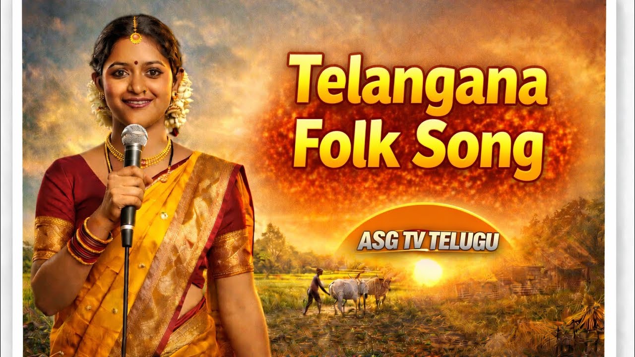 Telangana Folk Song 2026🔥Traditional Telugu Janapada Song | Village Culture ASG TV TELUGU #FolkSong 