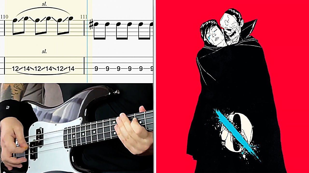 Queens Of The Stone Age – My God Is The Sun BASS COVER with TABS