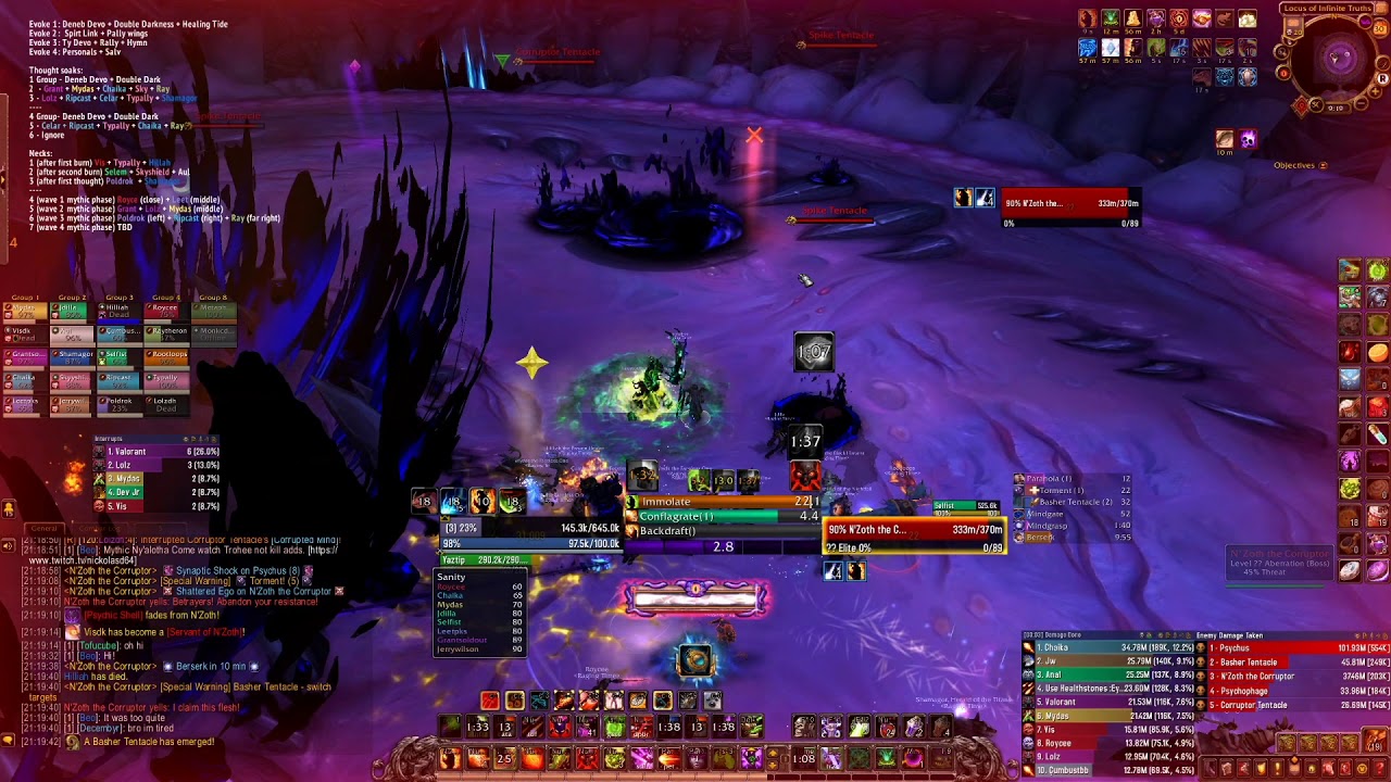 Raging Time vs Mythic Twilight Devastation