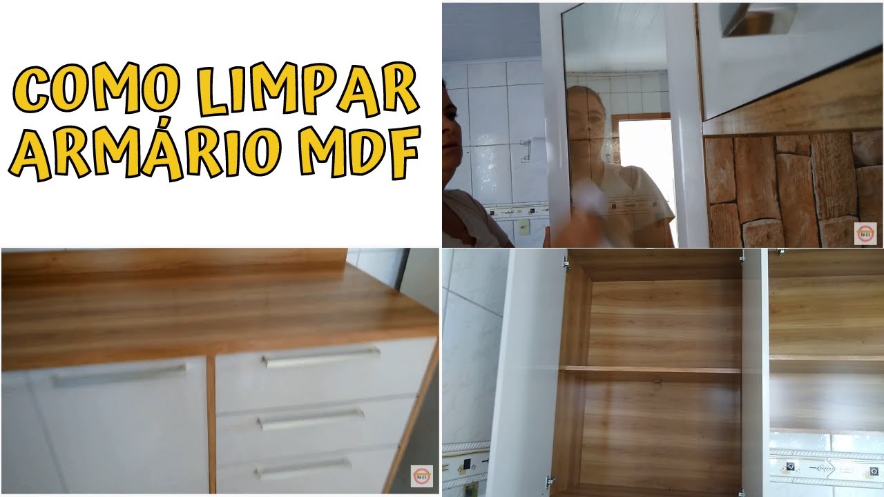 COMO LIMPAR ARMÁRIO EM MDF SEM DANIFICAR