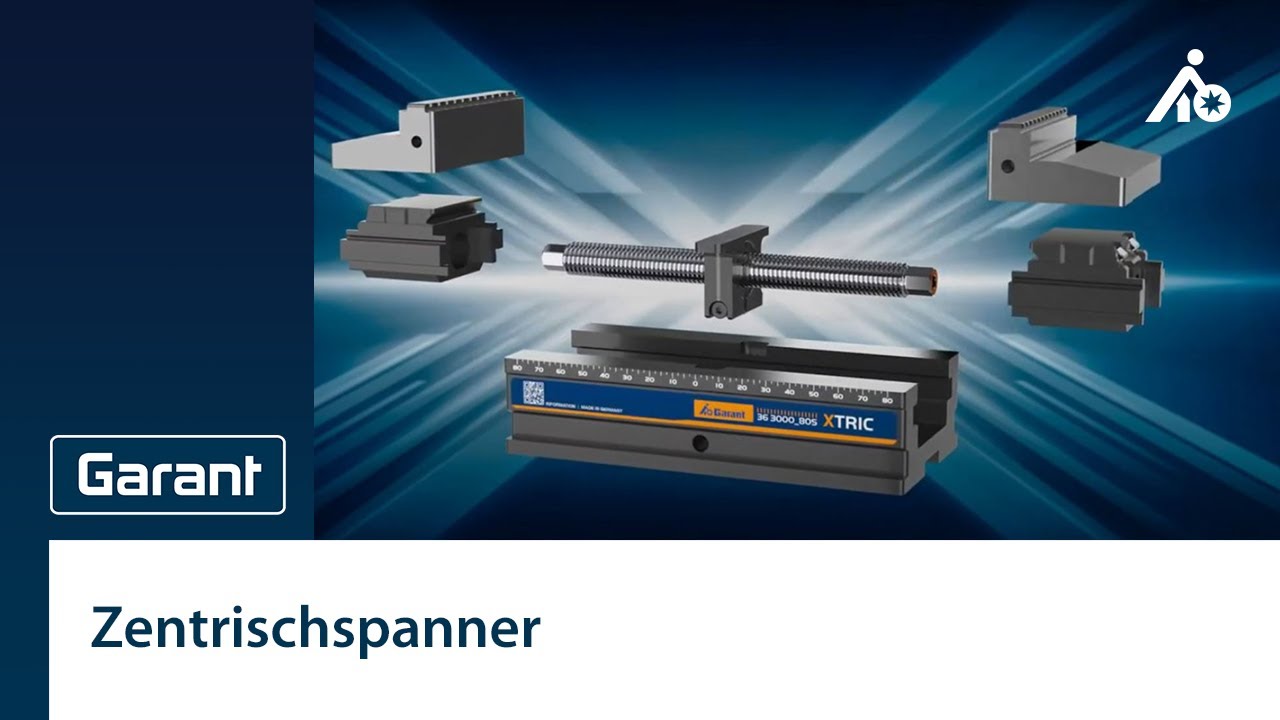 Der neue Zentrischspanner f&uuml;r die Roh- und Fertigteilspannung - GARANT XTRIC
