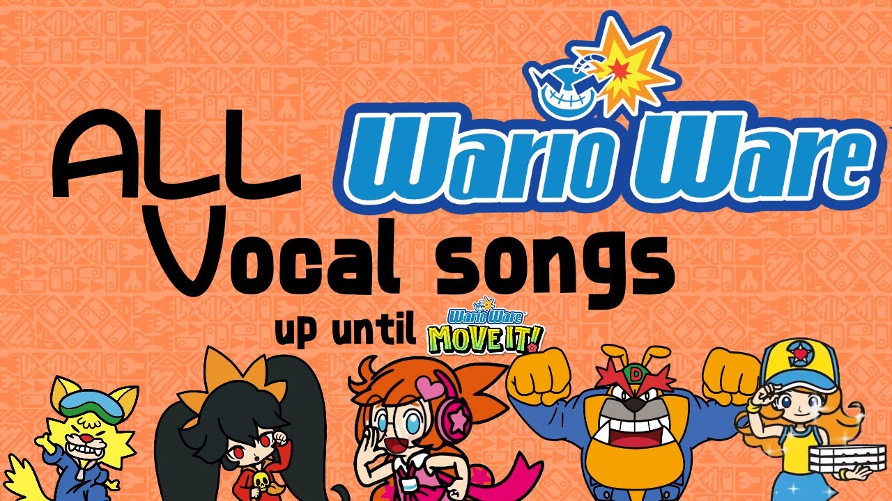 All WarioWare vocal songs