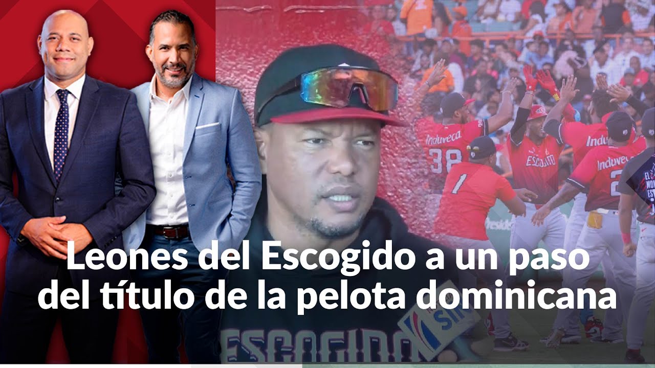 Leones del Escogido a un paso del título de la pelota dominicana