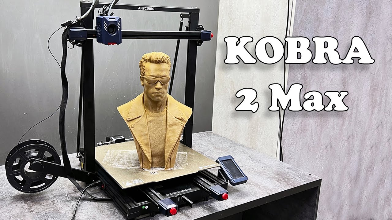 Big but fast! 3D printer Anycubic KOBRA 2 Max