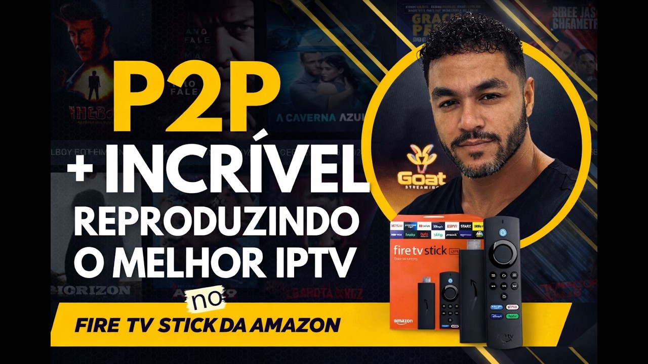 O melhor Aplicativo P2P para ANDROID TV TV Stick  TESTE GR&Aacute;TIS