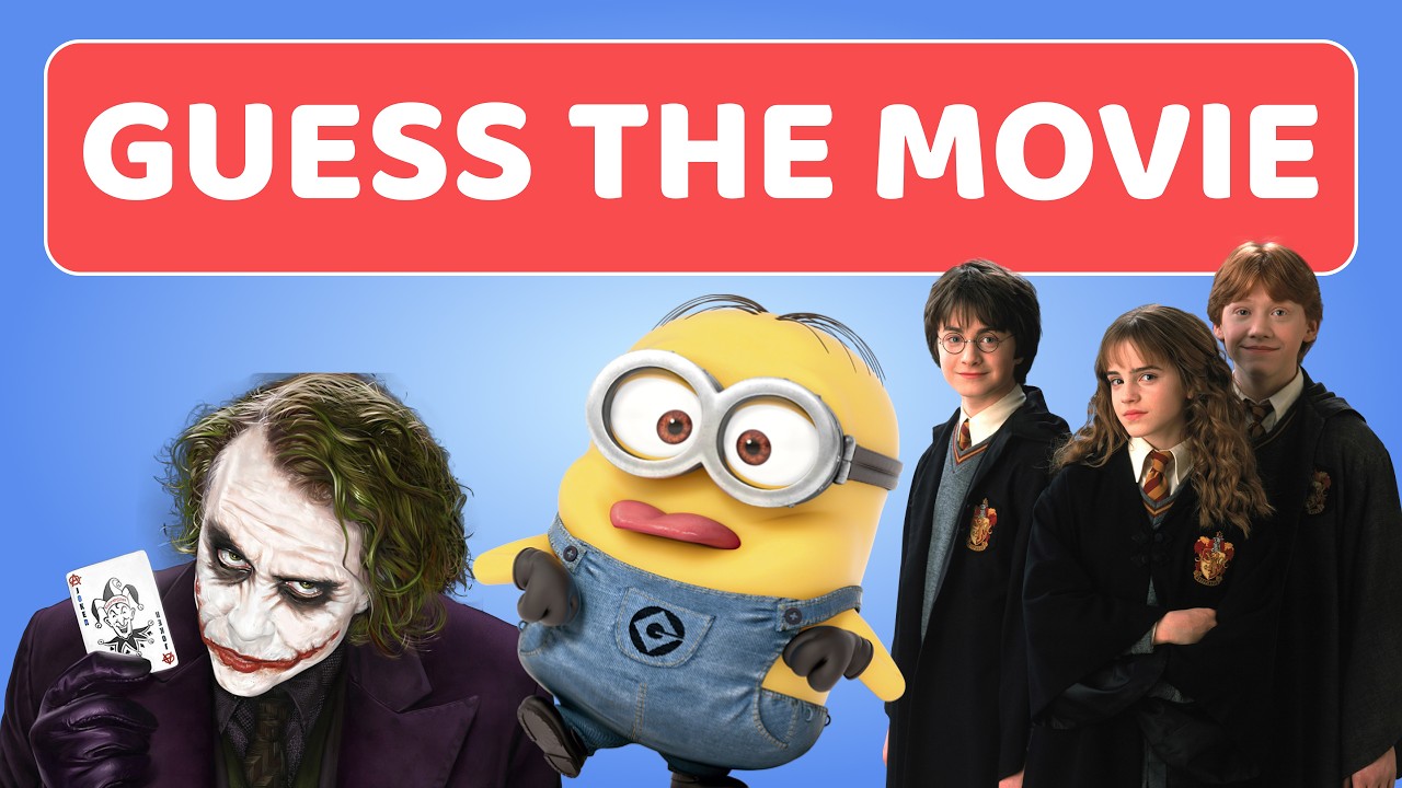 🍿 Guess the Movie by Photo! 🎬 50 Famous Films Quiz