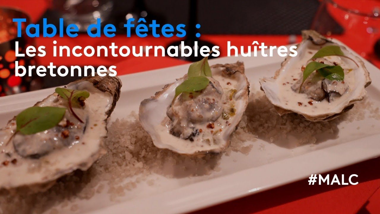 Table de fêtes : les incontournables huîtres bretonnes