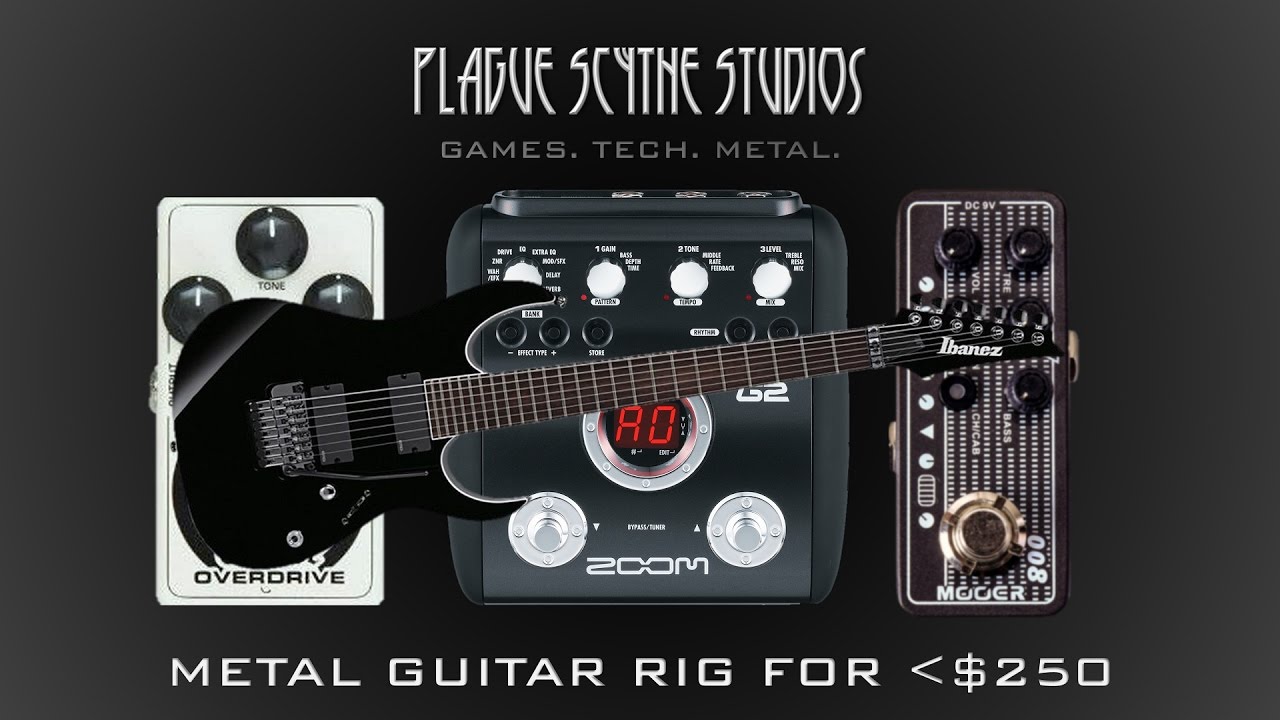 Metal Guitar Pedal Rig for $250 - Tutorial