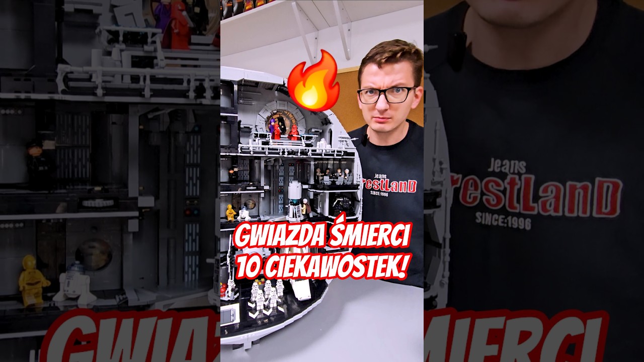 GWIAZDA ŚMIERCI z KLOCK&Oacute;W LEGO - 10 CIEKAWOSTEK! 🔥 #starwars #deathstar