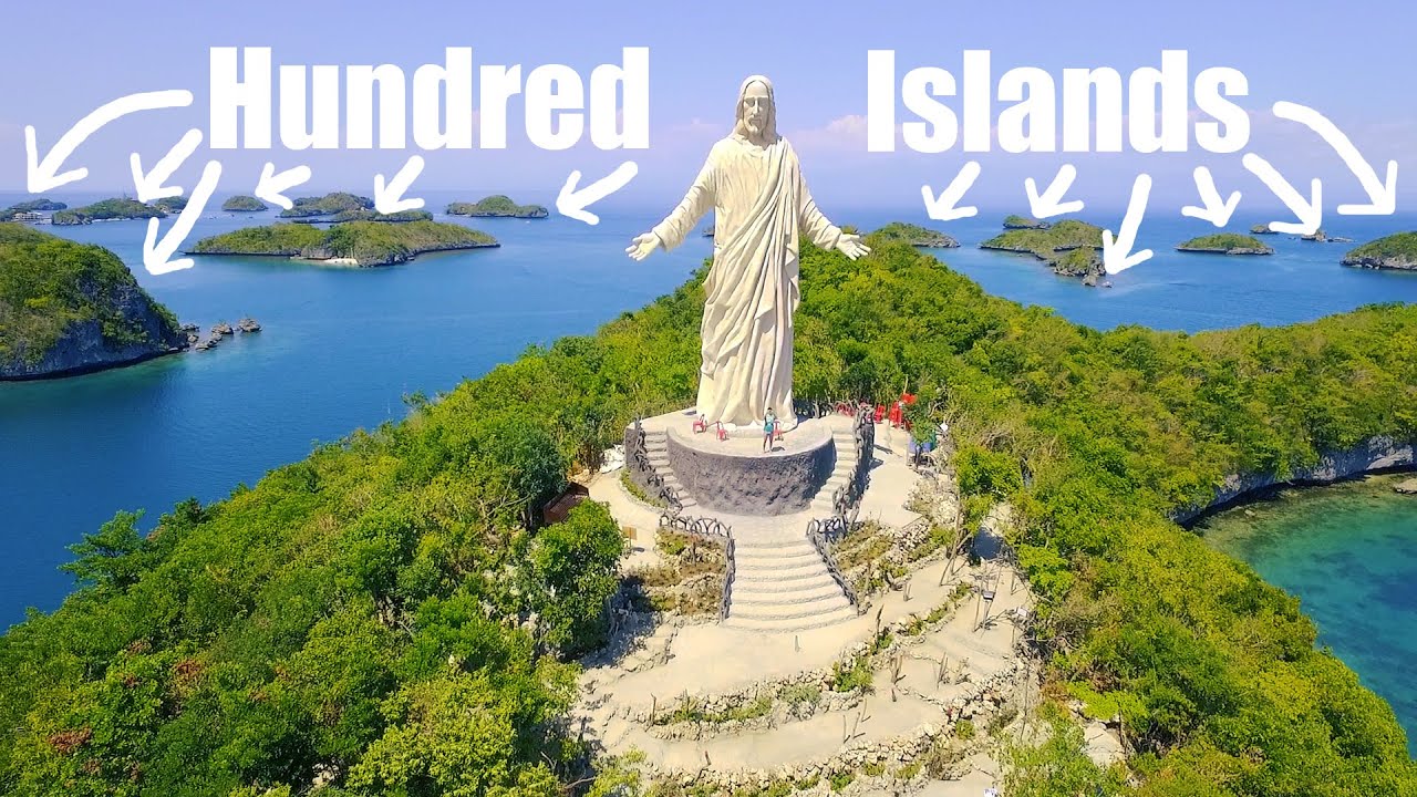 HUNDRED ISLANDS National Park [4K] Alaminos City Pangasinan Philippines Semana Santa Holy Week 2024