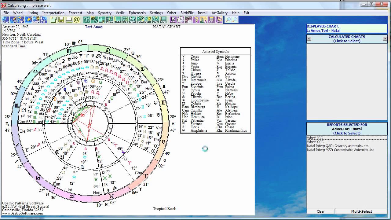 Sirius Astrology Software: Analyzing and Interpreting Asteroids