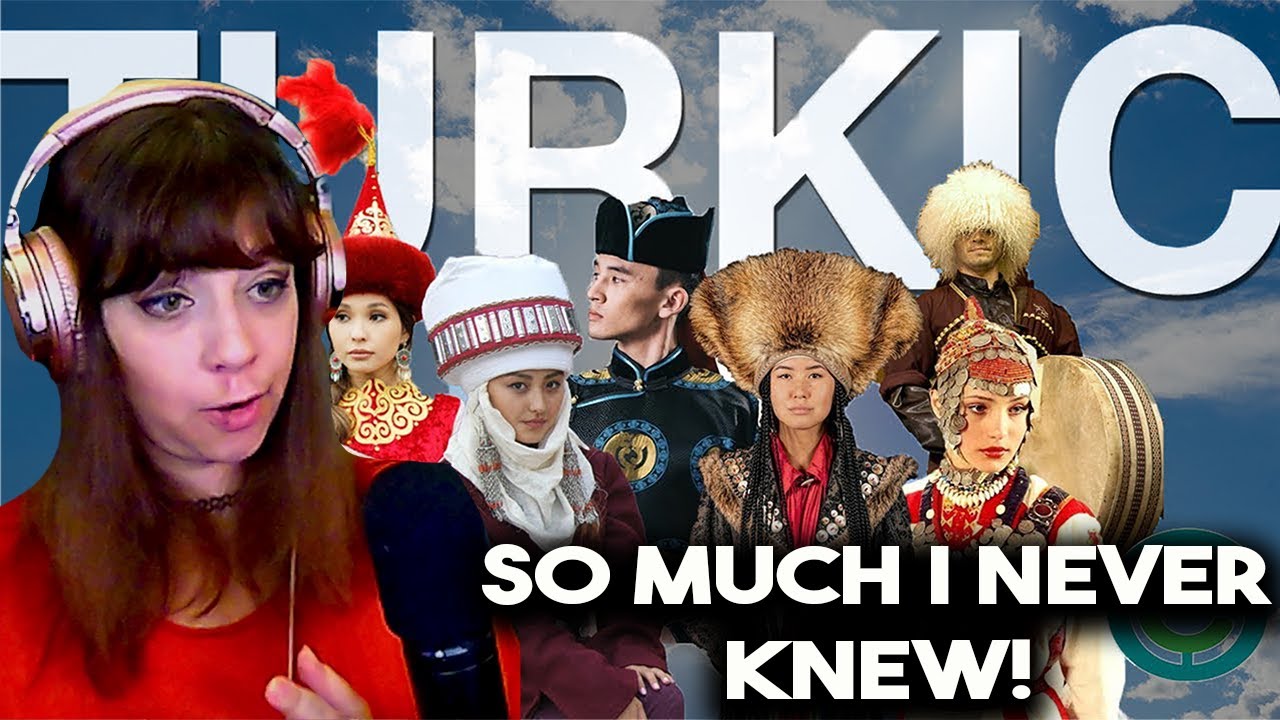 Lauren Reacts! *So much I didn't know!* Turkic peoples/countries EXPLAINED!-Geography Now