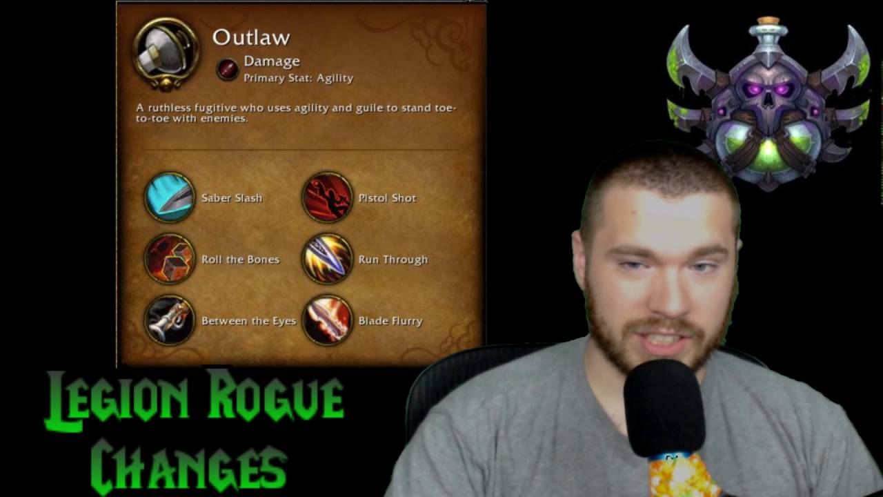 Rogue Class Changes in Legion (Patch 7.0.3)