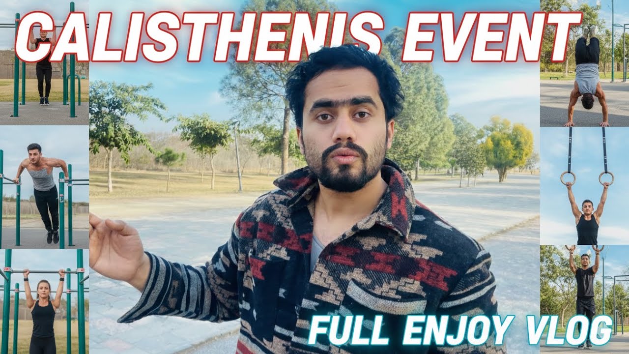 Street Workout Event Vlog | Real Fun & Motivation 🚀  #calisthenics 