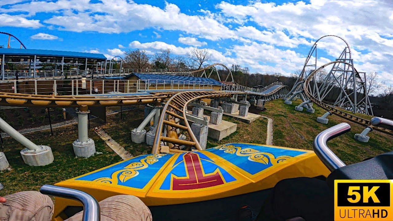 Pantheon POV 5K Intamin Multi-Launch Busch Gardens Williamsburg, VA
