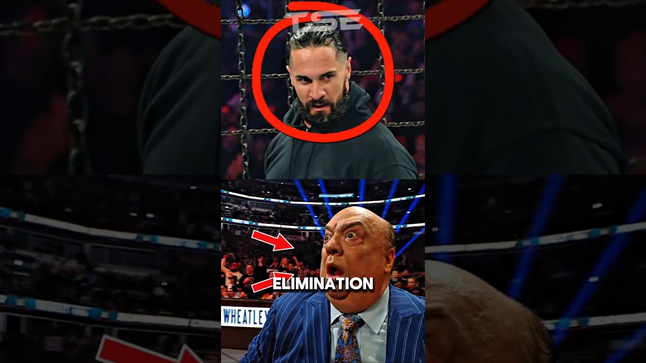 Seth Rollins Returns & Is Unveiled As The Masked Man At Elimination Chamber 😨 #wwe