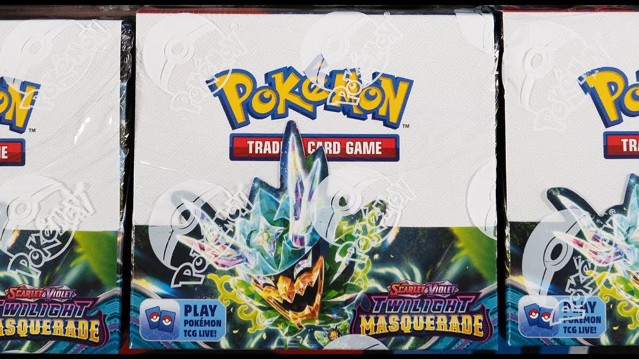 Opening 3x Twilight Masquerade Pokemon Booster Boxes