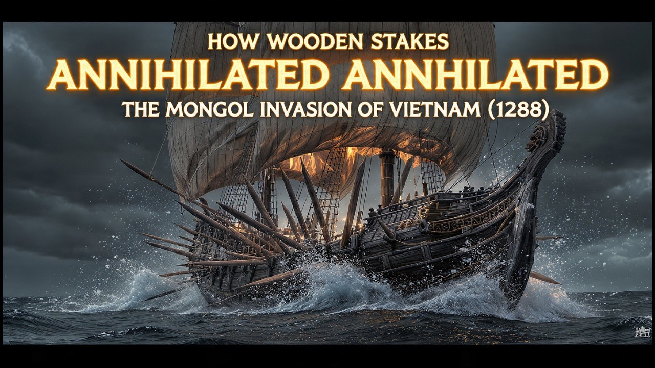 How Wooden Stakes ANNIHILATED the Mongol Invasion of Vietnam (1288)