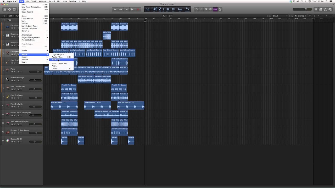 74 How To Import Midi File Into Logic Pro