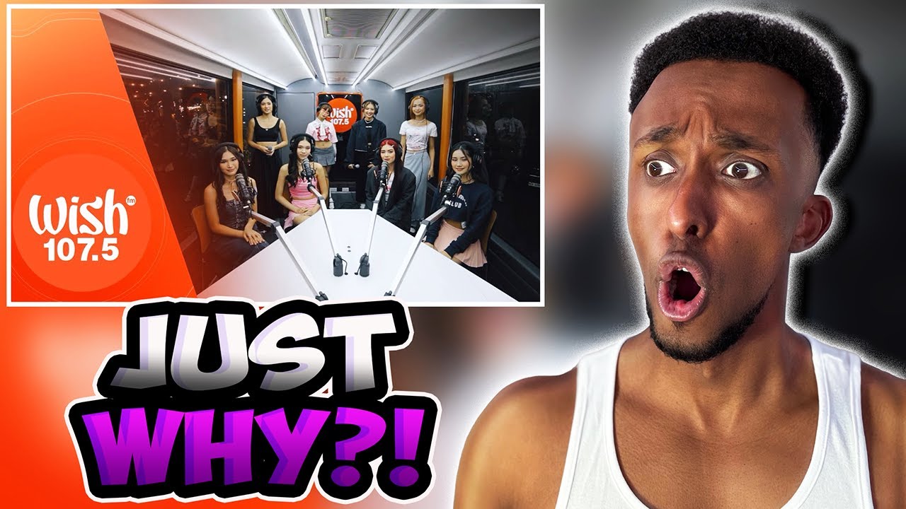 Почему! Почему! Почему! | BINI исполняет «Karera» вживую на автобусе Wish 107.5 | Реакция