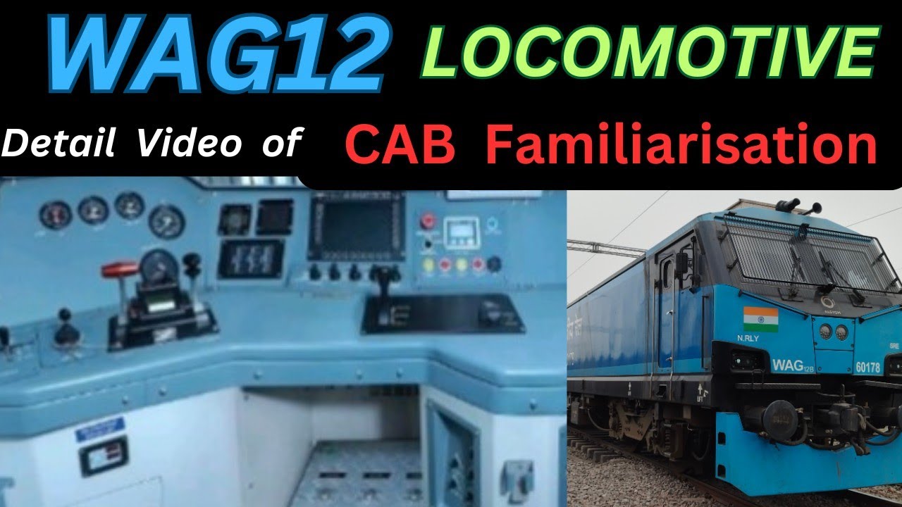 CAB View of WAG12 #locomotive #railway