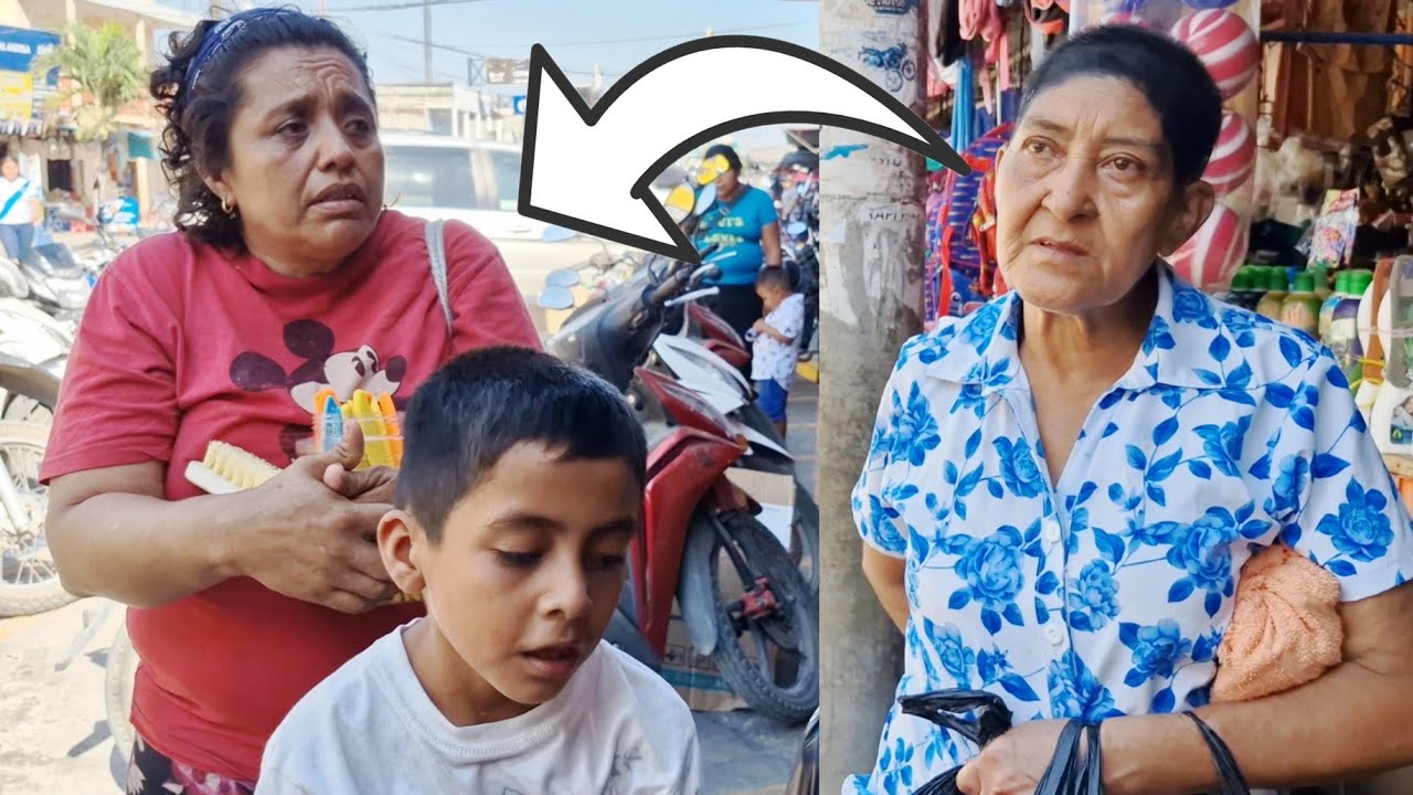 🔴doña EVA no hayaba Que hacer con esta pobre madre vendedora que le pidió ayuda.