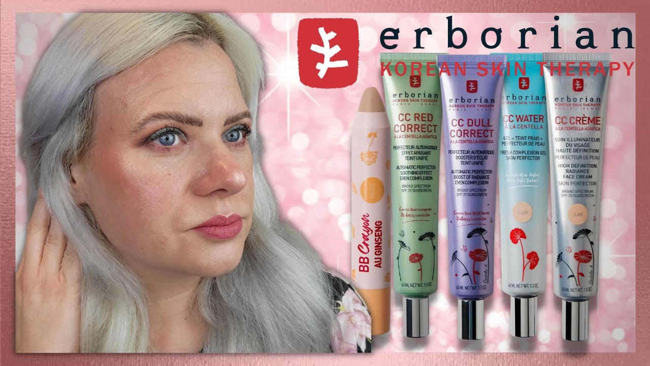 Обзор карандашей ERBORIAN CC RED CORRECT, CC DULL CORRECT, CC WATER & BB CRAYON | Клэр Уолч