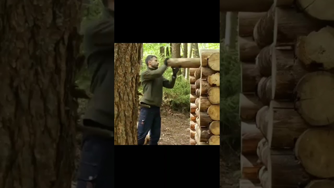 🏡 Building a Cozy Tiny House Deep in the Forest 🌲 | Off-Grid Living Adventure