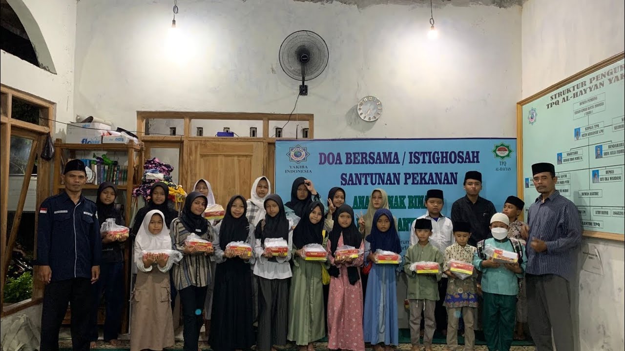Spesial Ramadhan | Doa Bersama dan Santunan Pekanan Anak-anak Binaan Yayasan Kiwari Bantul Indonesia