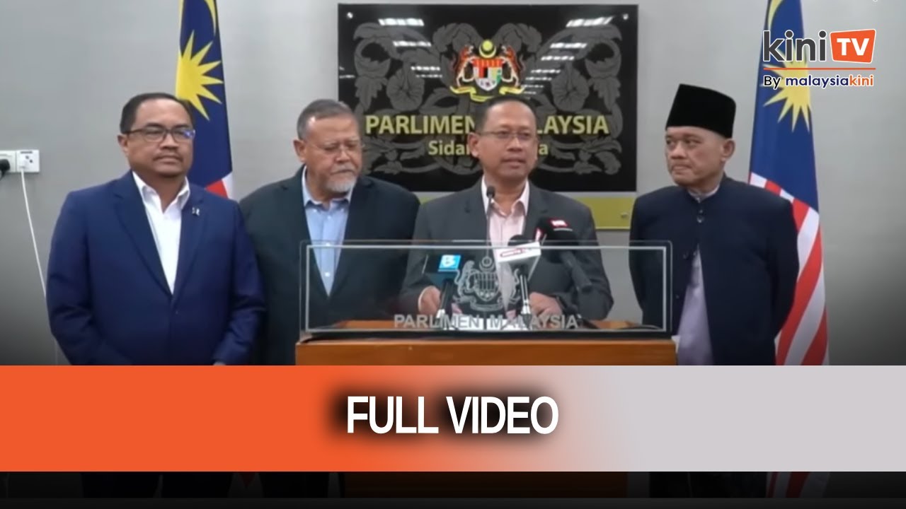 [Full Video] Rusila mosque 'training' - Amanah MPs call for action against Takiyuddin