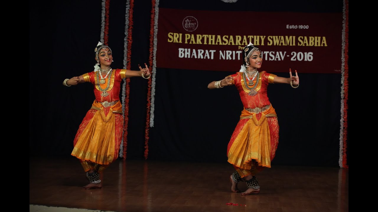 Swagatham Krishna - Keertanam by Mridula Sivakumar & Mrinalini Sivakumar - Sridevi Nrithyalaya