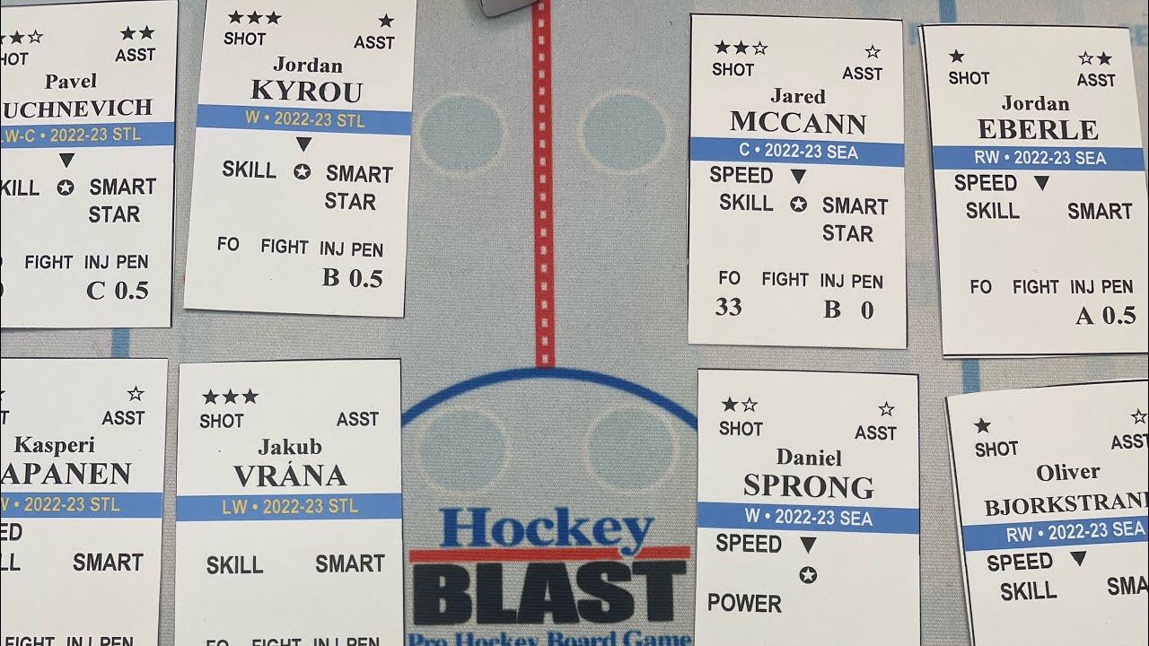 Hockey Blast how to video. St.Louis Blues vs. Seattle Kraken