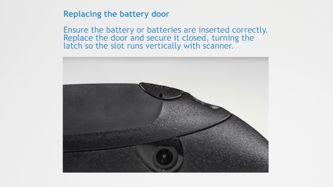 Properly Securing Your Socket Mobile Scanner’s Battery Door